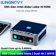 Windows 11 Morefine M9 Pro 12th Gen In Mini PC Gamer i7 1260P N100 N95 NVME Max 2TB 2x4K HTPC 2.5G L