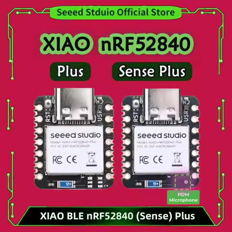 Seeed XIAO NRF52840 Plus -XIAO NRF52840 Sense Plus- 20 GPIOs,Low Power/Arduino/MicroPython/CircuitPy
