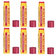 Burt’s Bees Pomegranate Lip Balm 100% Natural Origin Moisturizing 6 Tubes - USA Origin