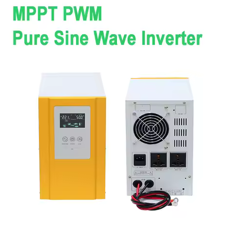 UPS Uninterruptible Power Supply Pure Sine Wave Inverter 12V 24V 220V 1000/1500VA MPPT PWM Stabilize