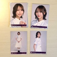 乃木坂46 弓木奈於《是非に及ばず》封入生寫 小卡 4張套