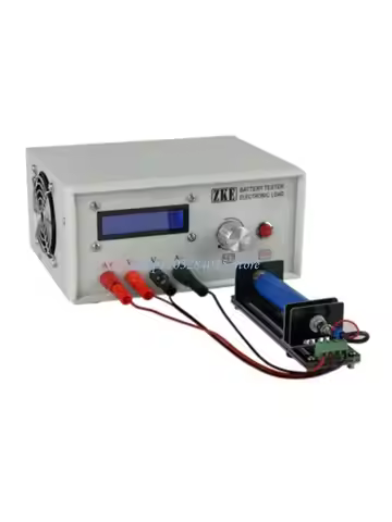 R6FF Convenient and Reliable Battery Capacity Tester Stand Perfect for 21700,26650,18650, AA, AAA Bu