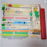 CLOVER COLOR KNITTING NEEDLE - COLOR DELIVERY (Japanese product) Knitting Needle Set Knitting Needle