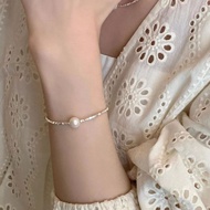 สร้อยคอเงินประดับมุกแตกหักอุปกรณ์เสริมการออกแบบเฉพาะระดับไฮเอนด์สร้อยคอไหปลาร้าสำหรับ Kado Ulang Tah
