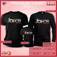 T-Shirt Cotton Johor Crown Shirt Lelaki Baju perempuan Unisex  lengan pendek lengan panjang Kids shirt Baju budak Kanak