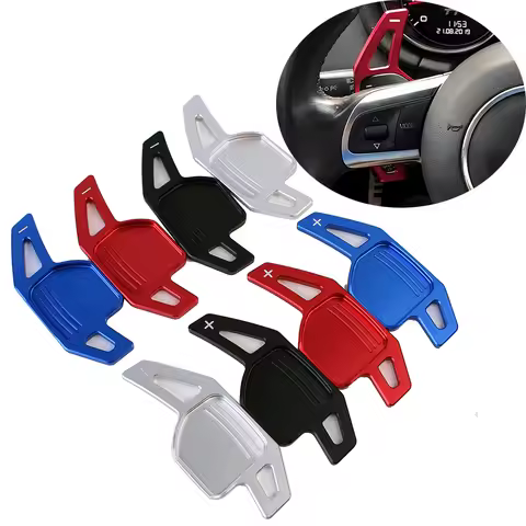 For Audi A4 B8 A3 8P S3 A5 A6 S6 C6 Q5 A8 R8 TTS MK2 8J Avant 2005-2011 Car Steering Wheel DSG Shift