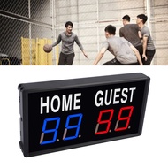 LED Electronic Scoreboard With Remote Score Keeper For Games Basketball Table Tennis Badminton Indoo