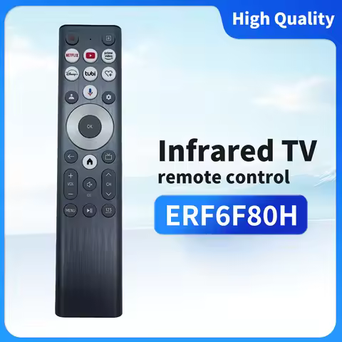 No Voice Remote Control ERF6F80H Compatible with Hisense TV U6 U7 U8 Series 55U8N 65U8N 100U8N 55U7N
