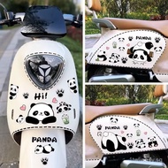 Hot-Selling Panda Cartoon Electric Vehicle Decoration Sticker Car Scratch Cover Sticker Electric Sco
