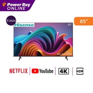 ·Hisense ทีวี 85A6100N สมาร์ททีวี 85 นิ้ว 4K VIDAA UHD LED รุ่น 85A6100N ปี 2024 As the Picture One