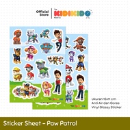 Paw Patrol Kids Sticker Sheet | Deco Waterproof Sticker