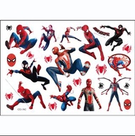 [有貨]蜘蛛俠 紋身 貼紙 (About 10.5x15.5cm) 電影 卡通 Spider Man tattoo stickers