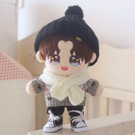 Ready Stock Ragdoll Doll 20cm Doll Shoes Canvas Shoes 20cm Doll Accessories Cotton Doll Shoes Length