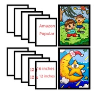 Magnetic Picture Frame Handmade Photo Wall 30x40cm12x16 Inch Self-Adhesive diy Creative Minimalist P