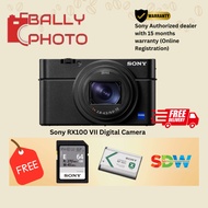 Sony RX100 VII / DSC-RX100M7 Digital Camera + 64GB + NP-BX1 Battery + SDW Course I Sony SG Warranty