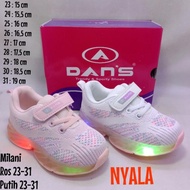 Produk (Size 23-31) LEISA/MILANI SEPATU LAMPU/NYALA ANAK WANITA NEVADA