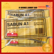 READY STOCK Sabun chocolate bar A1 Advance Laundry Soap Sabun Basuh baju Putih Sabun Baju Sekolah