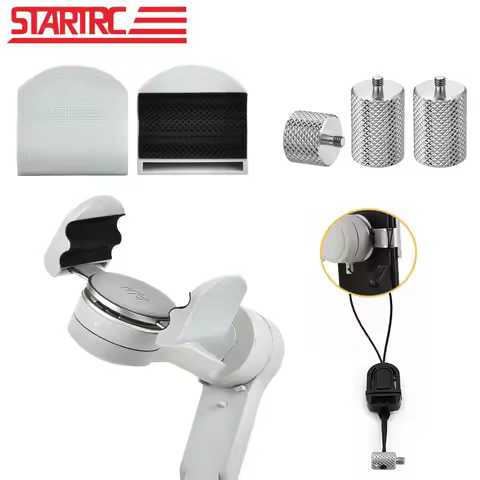 For DJI OM5/OM4 SE Extended Mobile Phone Holder Clump Weight 50g Anti-lost Rope Buckle for DJI Osmo 