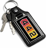 Brotherhood 1964-1972 Compatible with Cutlass 442 Engine Design Keychain
