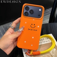 เคสโทรศัพท์หนังเทียมลายน่ารัก สายคล้องคอชุด | ใช้ได้กับ iPhone 17/16/15/14/13/12/11 Series Pro/Plus/