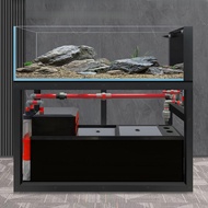 Ultra Narrow Ultra Thin Side Overflow Industrial Style Stream Tank Lanshou Tank Bottom Filter Fish T