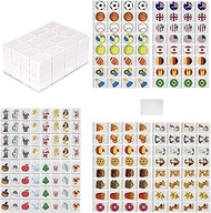 Mahjong Game, 65 Blocks 30 mm Majong Stones Game German, Seaside Escape, Ideal for Family and Friend