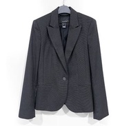 🔥 特價極新🔥 MANGO專櫃女裝深灰色西裝外套 棉質外套 EUR 36號