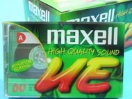maxell UE-60分鐘空白錄音帶 一盒十片 特價250元