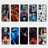 Soft black TPU color phone case for Redmi 9i 9C 9T 10 10A 10C 12C 13C 11A HR36 sukuna Anti fall desi