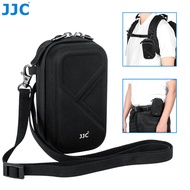 JJC Digital Camera Hard Case Digicam Storage Protective Pouch Chest Waist Sling Bag for Sony ZV-1 II ZV-1F ZV1 ZV1F RX100 VII VI V VA IV III