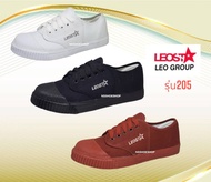 LEO star รองเท้าผ้าใบนักเรียน รองเท้าพละ รองเท้าลูกเสือ รุ่น 205
