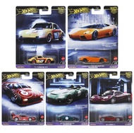 (ครบชุด) Hot Wheels Premium Car Culture Exotic Envy Set ครบ 5 คัน Porsche Lamborghini BMW Aston Mart