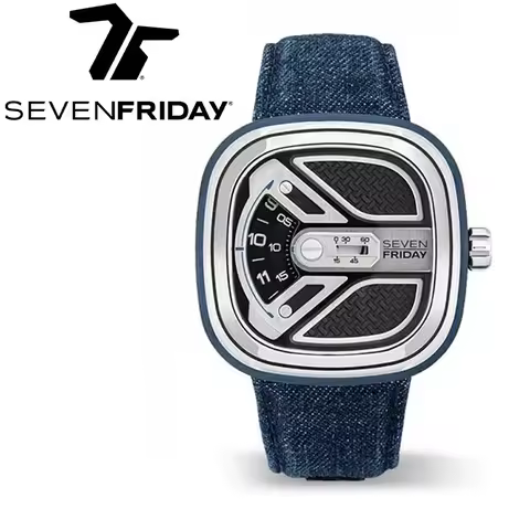 SEVEN FRIDAY-Fully Automatic Mechanical Watch for Men, Waterproof Watch, Luxury Brand, M Series, M1B