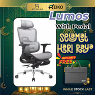 Reiko Lumos Full Mesh Ergonomic Chair Kerusi Gaming Chair Office Chair Computer Chair 椅子人体工学椅电竞椅 - 5