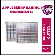 [Ready Stock] Loyang Brownies Cutter Acuan Loyang Brownies Cutter 8"x 8" / 10"x10"