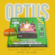 OPTUS op 66hd kvision digital satelit receiver C  Ku Band op66 gol