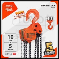 K3463 Chain Block / Takel 10 Ton X 5 Meter Toyo
