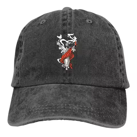 2026 Stoned Jesus Classic Baseball Cap Men Hats Women Visor Protection Snapback God Caps