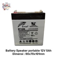 Ritar UPS Battery 12V 5AH 8Ah 9Ah Dry Battery Salon Battery Portable Speaker Battery