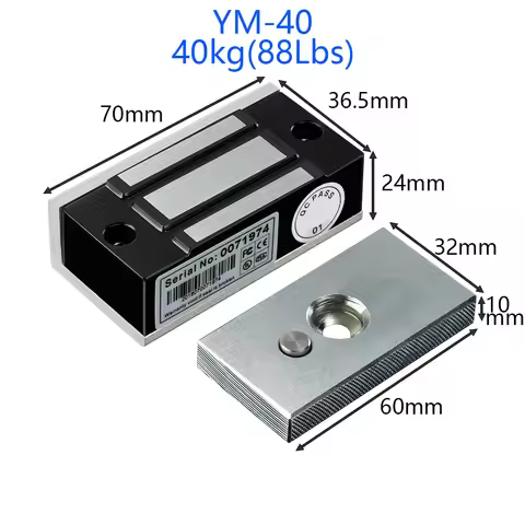 YILIN YM-40 YM-60N YM-70N YM-70N-S Single Door Mini Magnetic Lock for showcase, cabinet door