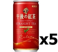 麒麟 - F9404 麒麟午後紅茶迷你罐(原味) 185g x (5罐裝)