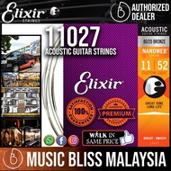 Elixir Strings Nanoweb 80/20 Acoustic Guitar Strings .011-.052 Custom Light