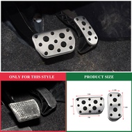 2Pcs Stainless Steel Car Pedal Covers for Toyota Auris Avensis RAV4 Corolla Prius Facelift Lexus NX 