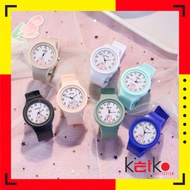 ANKR007 Analog Watch with Rabbit Image/ Rubber Watch / Rubber Watch Round Watch
