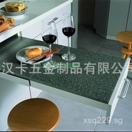 Cocoa Bar Table Folding Table Extendable Retractable Folding Dining Table Multifunctional Table Fold