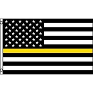 American Flag Yellow Striped Flag Tapestry 90x150cm 3x5ft
