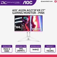 DYNACORE - AOC AGON AG273FXR 27" 144Hz IPS FHD Gaming Monitor - Pink Color