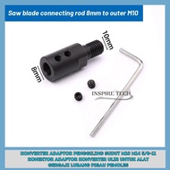 Adaptor Ke Gerinda Sambungan As Dinamo M10 Konektor Buat Mesin Pompa Air Adaptor Bor Multifungsi Komplit