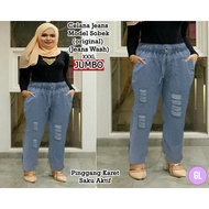 Jumbo jeans/coggervjumbo pants/bigsize ripped jeans/gl75177