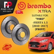 BREMBO FORD FIESTA 1.5 [2010~2017] FRONT ( DEPAN ) 100% ORIGINAL BREMBO DISC BRAKE ROTOR